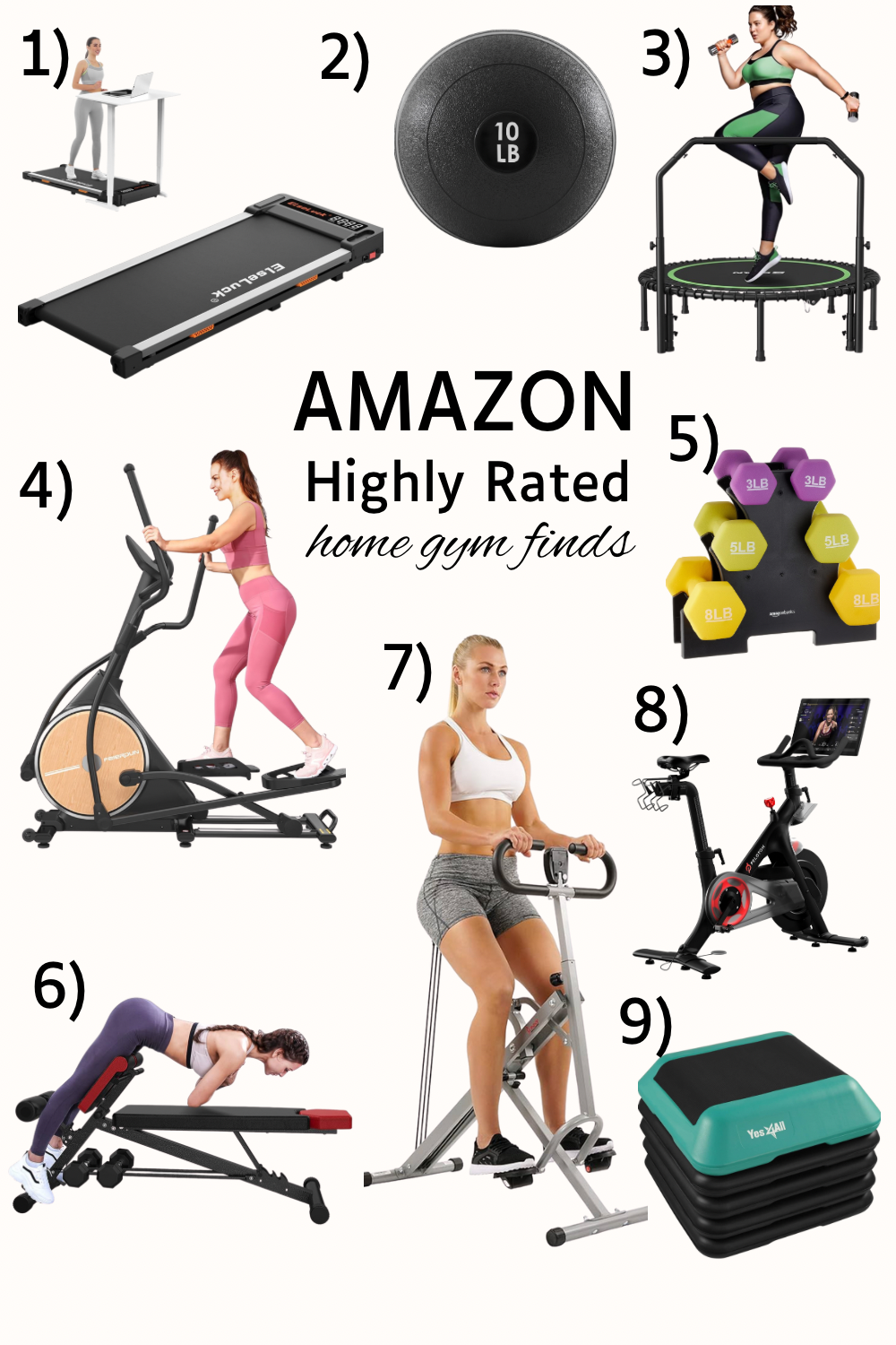 Highly Rated Amazon Fitness Finds for Your Home Gym